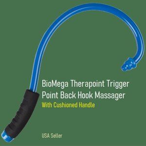 Hook Back Massager - Trigger Point Therapy Self Massage Tool With Padded…